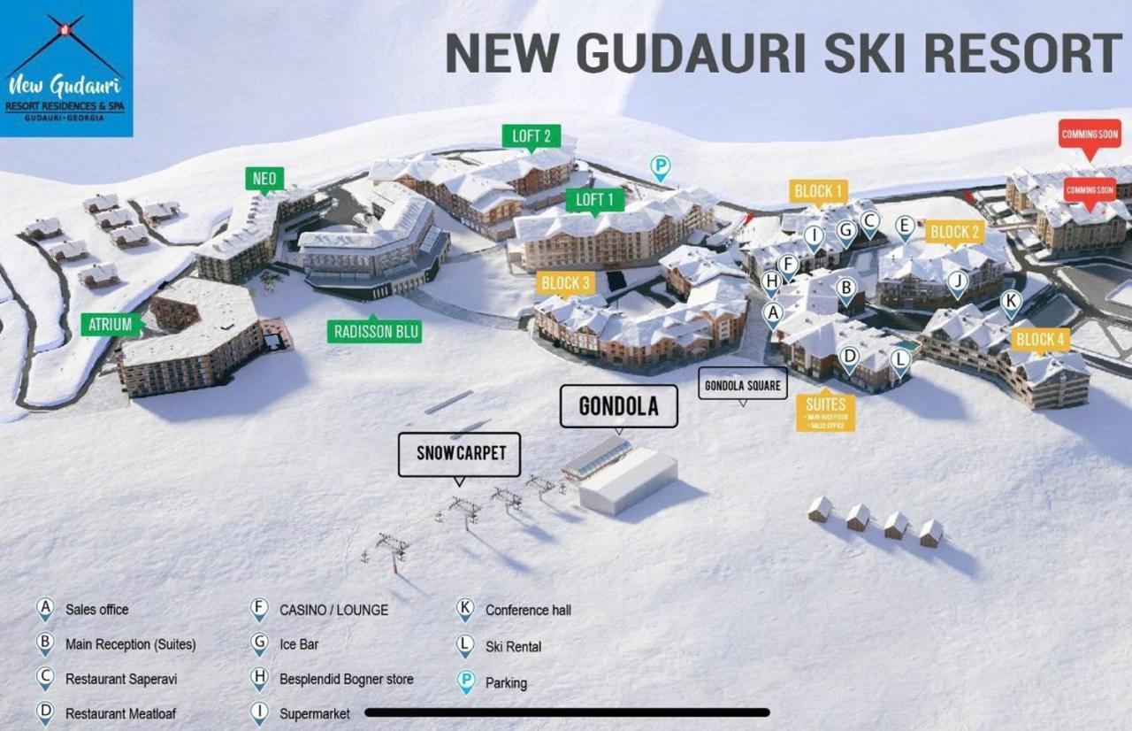 New Gudauri Terrace Apartment Loft 2 Apt. 143 외부 사진